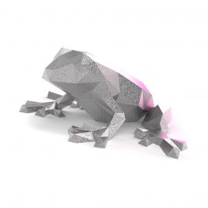 titanium printed frog