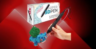 MYNT3D Professional Printing 3D Pen with OLED Display