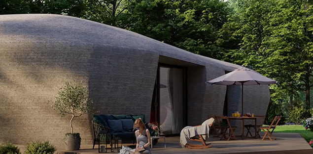3D-Printed House in the US