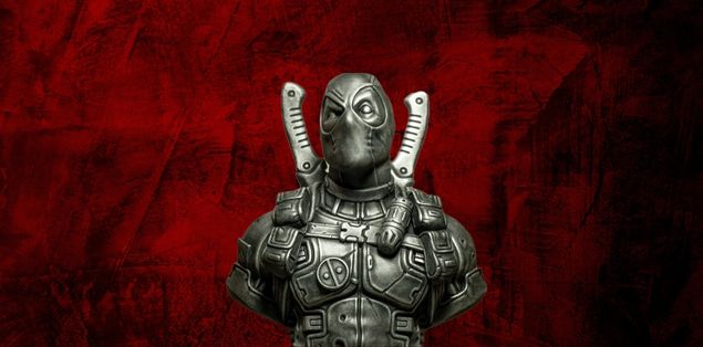 3D Printed Deadpool Bust