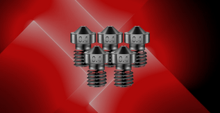 SIMAX3D [5Pcs/Pack] E3D V6 0.4mm 3D Printer Nozzles