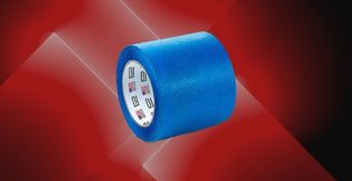 Tapix Wide Blue Painters Tape, 4-inch x 60 Yards
